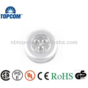 3 LED Push Light with multifunction